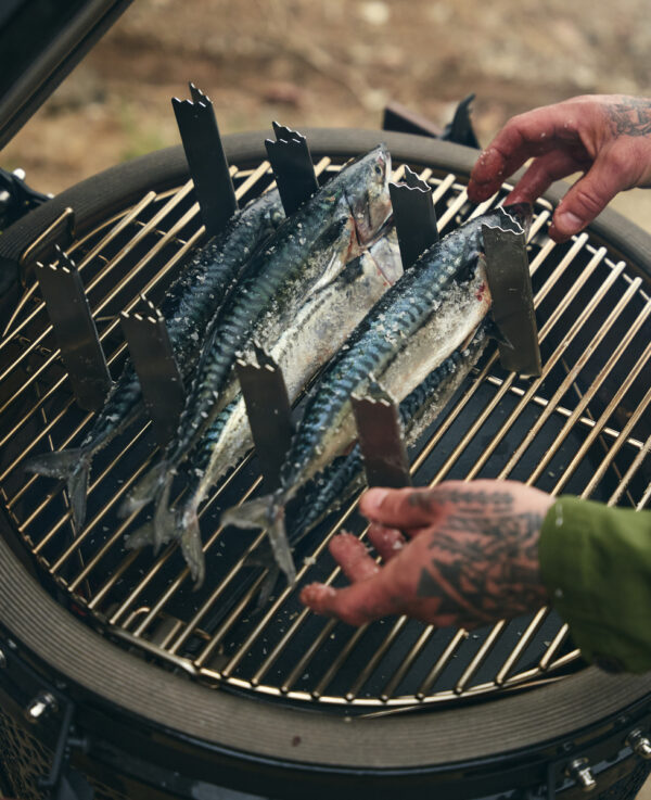 The Bastard Grill Pins Set